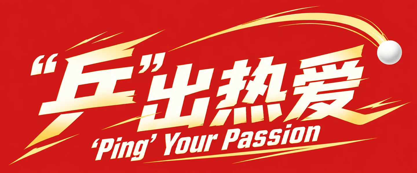 ‘Ping’ Your Passion · “乒”出热爱
